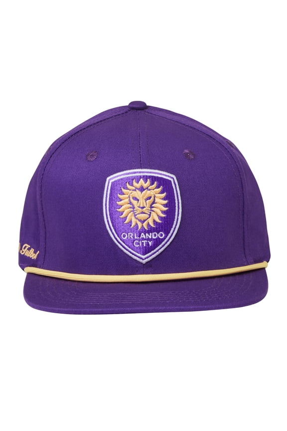 Unisex Live Breathe Futbol Purple Orlando City SC Snapback Hat
