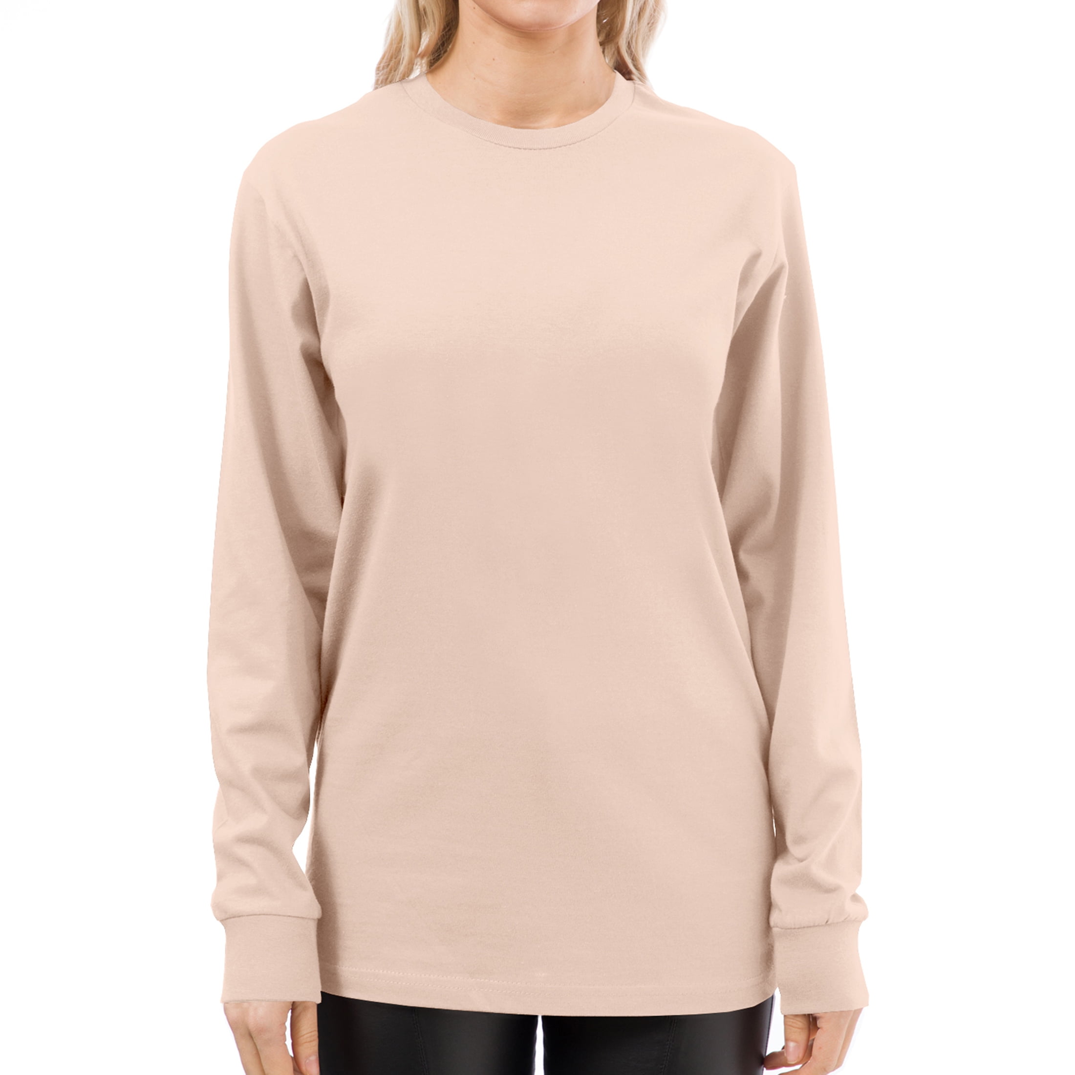 Unisex Oversized Cotton T-Shirt - Basic Crewneck Tee For Men & Women, Soft Short Sleeve Casual Shirt