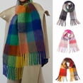 thumbnail image 1 of Unisex Long Winter Scarf with Tassel Detail Thick Thermal Shawl for Cold Weather Protection, 1 of 3