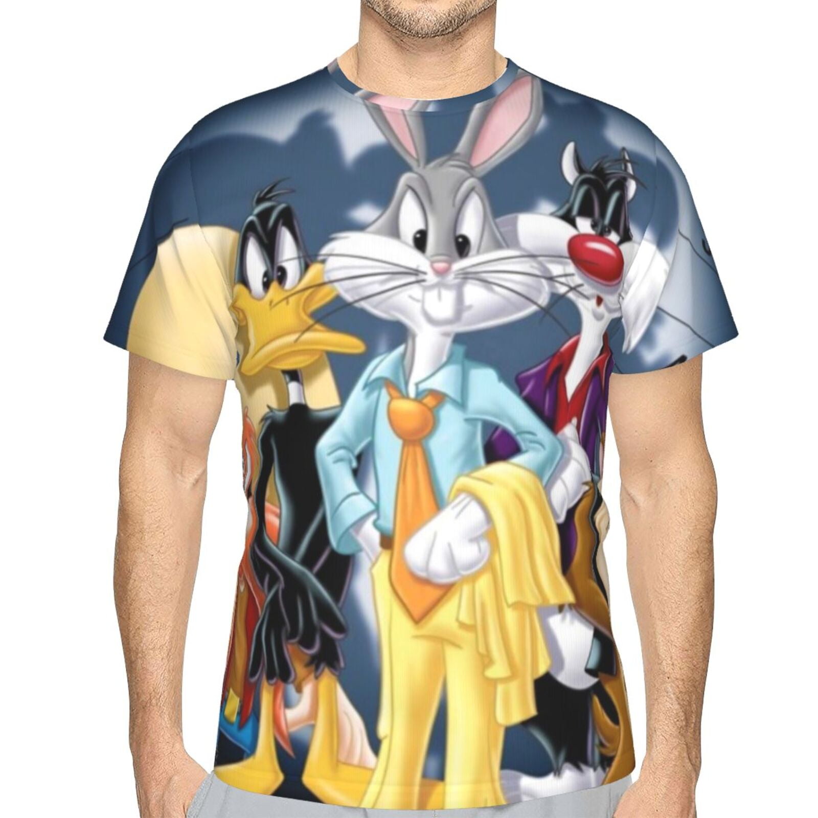 Unisex Looney Tunes Cartoons 3d Graphic Print Shirts For Mens Womens ...
