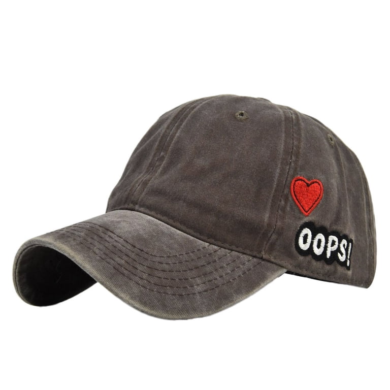 Unisex Love Embroidered Baseball Cap Fashion Retro Baseball  display picture 1