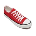 thumbnail image 1 of Unisex Low Top Lace Up Casual Canvas Shoes for Women and Men, Comfortable Lightweight Classic Fashion Sneakers Tennis Shoes for Men, 1 of 7