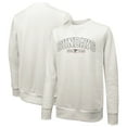 thumbnail image 1 of Unisex Majestic Threads  White Atlanta Falcons Sundays Block Letter Crewneck Pullover Sweatshirt, 1 of 3