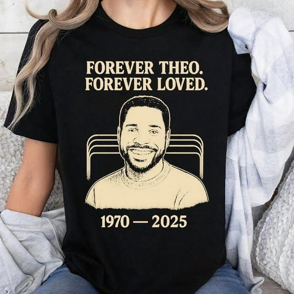 Unisex Malcolm Jamal Warner Forever Theo Forever Loved 1970-2025 T-Shirt, Sizes S-5XL, Tbun