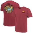 thumbnail image 1 of Unisex Maroon Minnesota Golden Gophers Scenic Comfort Colors T-Shirt, 1 of 3