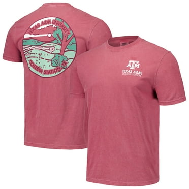 Unisex Maroon Texas A&M Aggies Scenic Comfort Colors T-Shirt