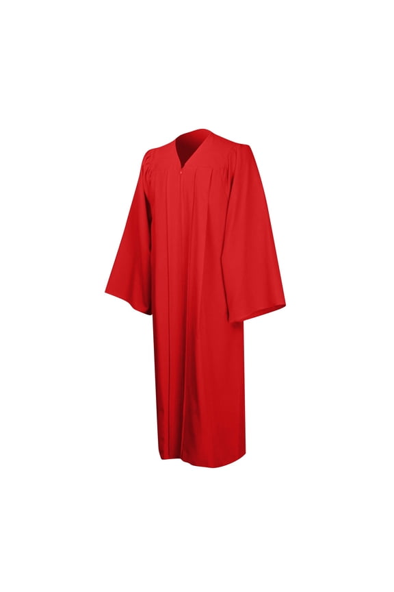 Unisex Matte Choir Robe for Church Baptism Officiant Confirmation Costume,Graduation Gown for School,Judge Pastor Robes