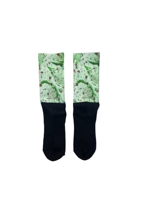 Unisex Medium Sole Food Mint Chocolate Chip Sublimated Socks