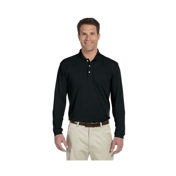 Unisex Men'S 5.6 Oz. Easy Blend Long-Sleeve Polo