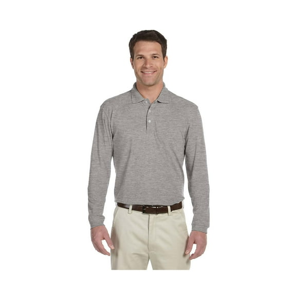 Unisex Men'S 5.6 Oz. Easy Blend Long-Sleeve Polo