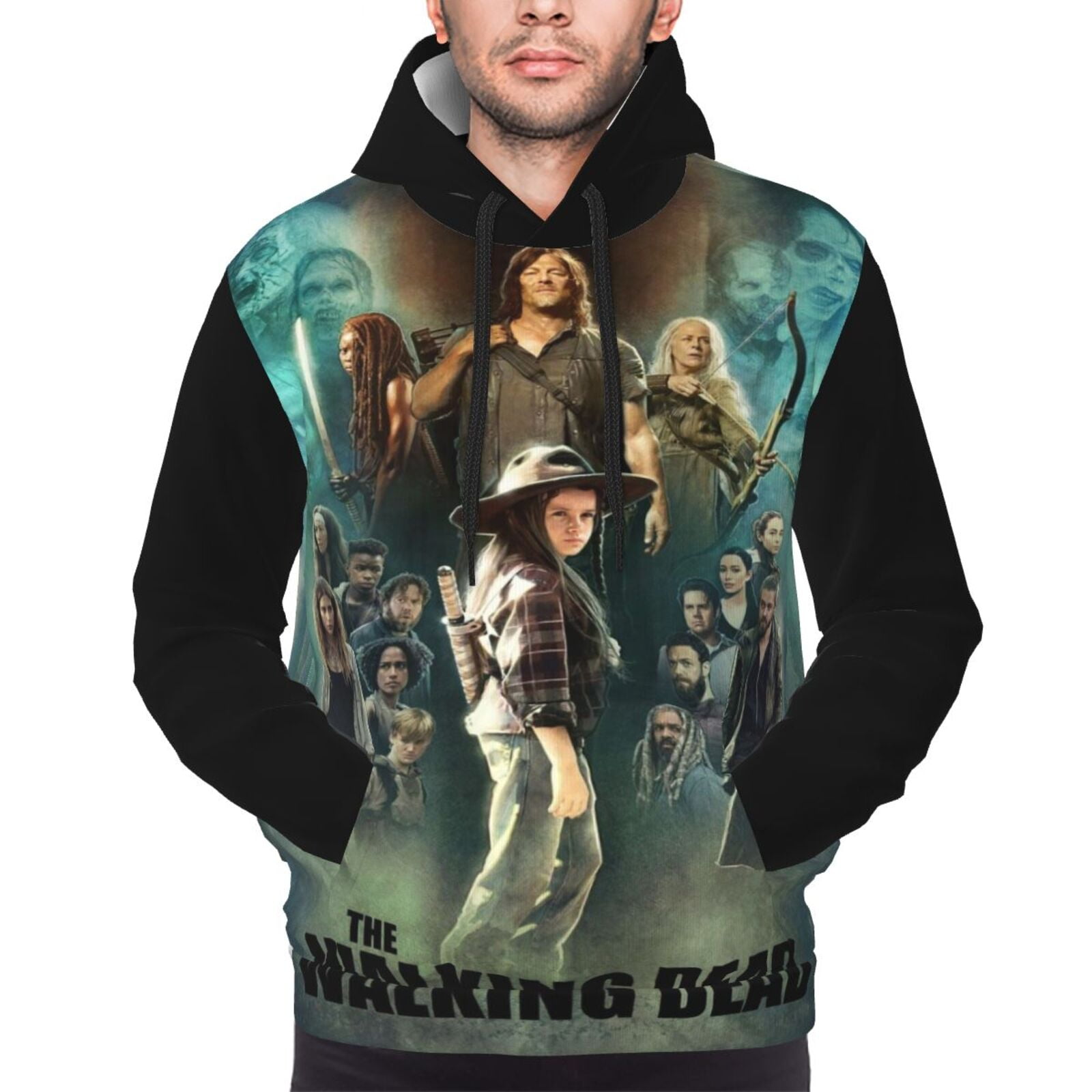 Unisex Men'S And Women'S Walking Dead Hoodies 3d Fashion Digital