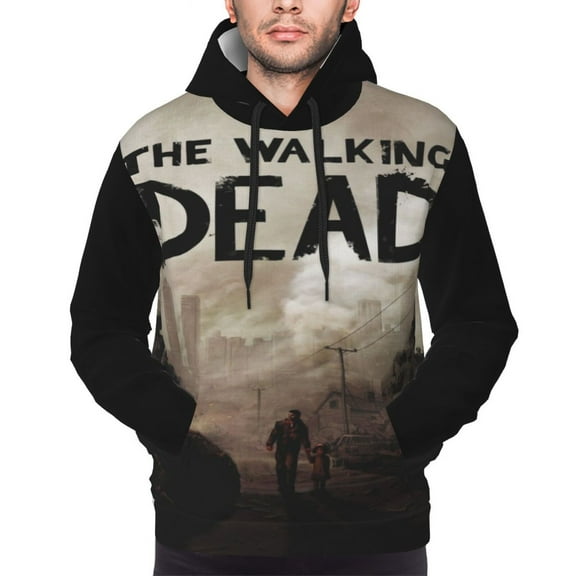 Unisex Men'S And Women'S Walking Dead Hoodies 3d Fashion Digital Print Cartoon Pullover Hooded Sweatshirts With Pockets