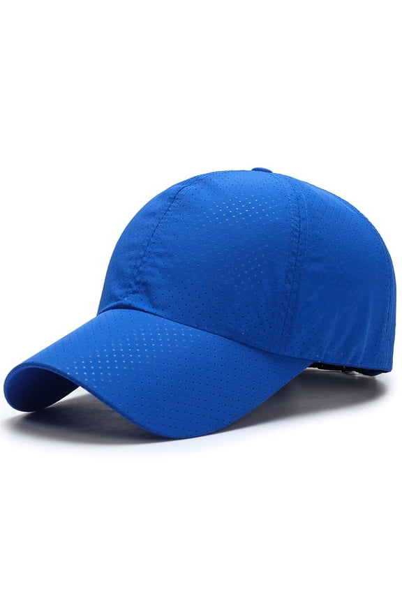 Unisex Men Women Summer Golf Mesh Hat Breathable Curved Visor Baseball Cap