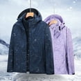 thumbnail image 1 of Unisex Men and Women Waterproof Two-Piece Windbreaker and Hoodie Coat for Autumn and Winter, Size 4XL, 1 of 10