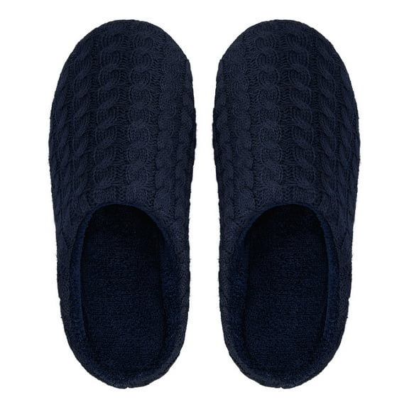Unisex Men's Women's Slippers Comfort Cotton-blend Closed Toe House Shoes Indoor Scuff For Home Bedroom Living Room