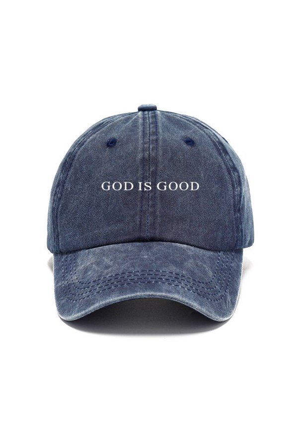 Unisex Men's Womens Baseball Caps Printed God Pattern Blue Baseball Cap
