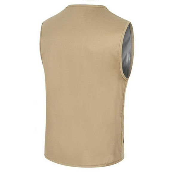 Unisex Mesh Breathable Fishing Vest, Multi-Pockets Photography Travel Hiking Waistcoat Jacket for Adults and Youth