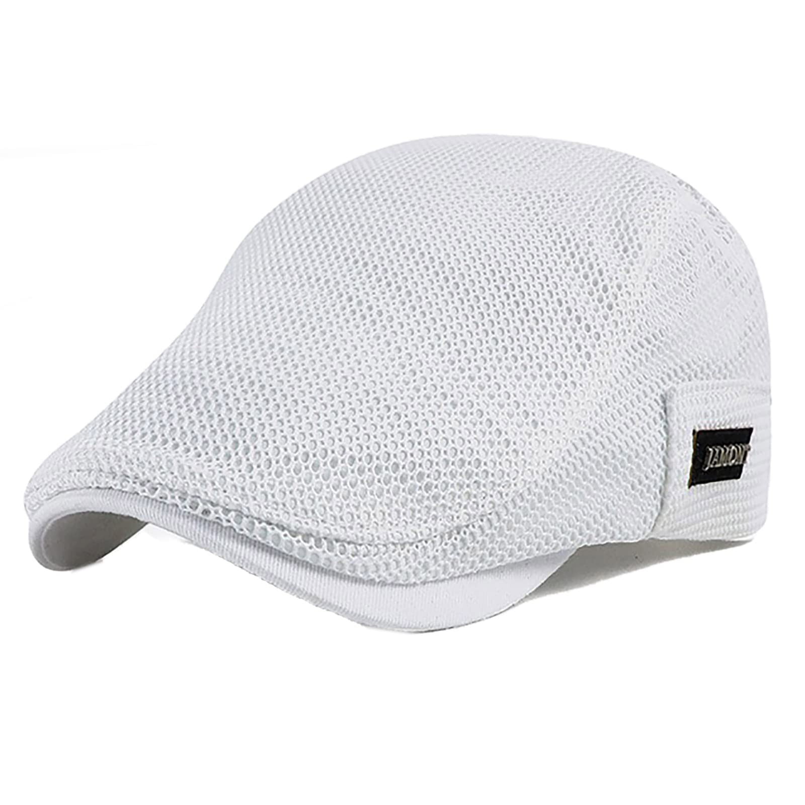 Unisex Mesh Cap Breathable Hat Work Cap Plain Sunshade Baseball