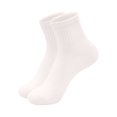 thumbnail image 1 of Unisex Mid Calf Socks Lightweight Breathable Plain Socks Stretchy Comfort Crew Socks for Daily Wear, 1 of 4