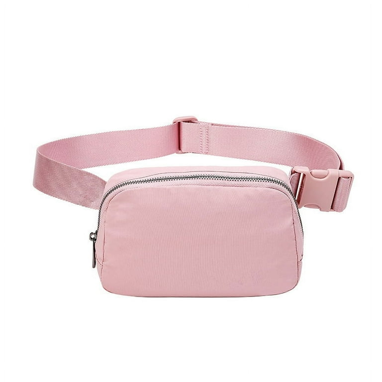 Unisex Mini Belt Bag with Adjustable Strap Small Waist Pouch for Workout Running Travelling Hiking