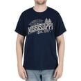 thumbnail image 1 of Unisex Mississippi State Graphic Tee, Triblend T-Shirt from Home Free, Sizes S-2XL, 1 of 5