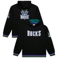 thumbnail image 1 of Unisex Mitchell & Ness Black Milwaukee Bucks Vintage Heavyweight Hoodie, 1 of 5