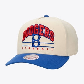 Unisex Mitchell & Ness Cream Brooklyn Dodgers Retro Arch Pro Pinch Adjustable Hat