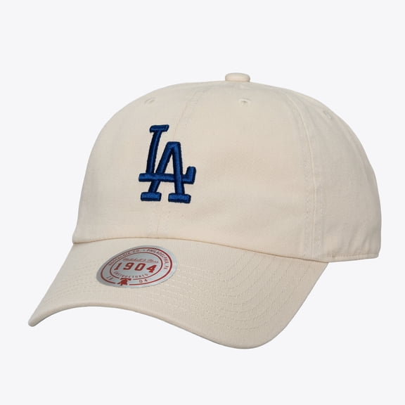 Unisex Mitchell & Ness Cream Los Angeles Dodgers Off-Season 1904 Strapback Adjustable Hat