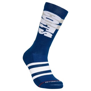 Officially Licensed NFL Buffalo Bills Legend Premium Crew Socks, Size Large/XL | for Bare Feet