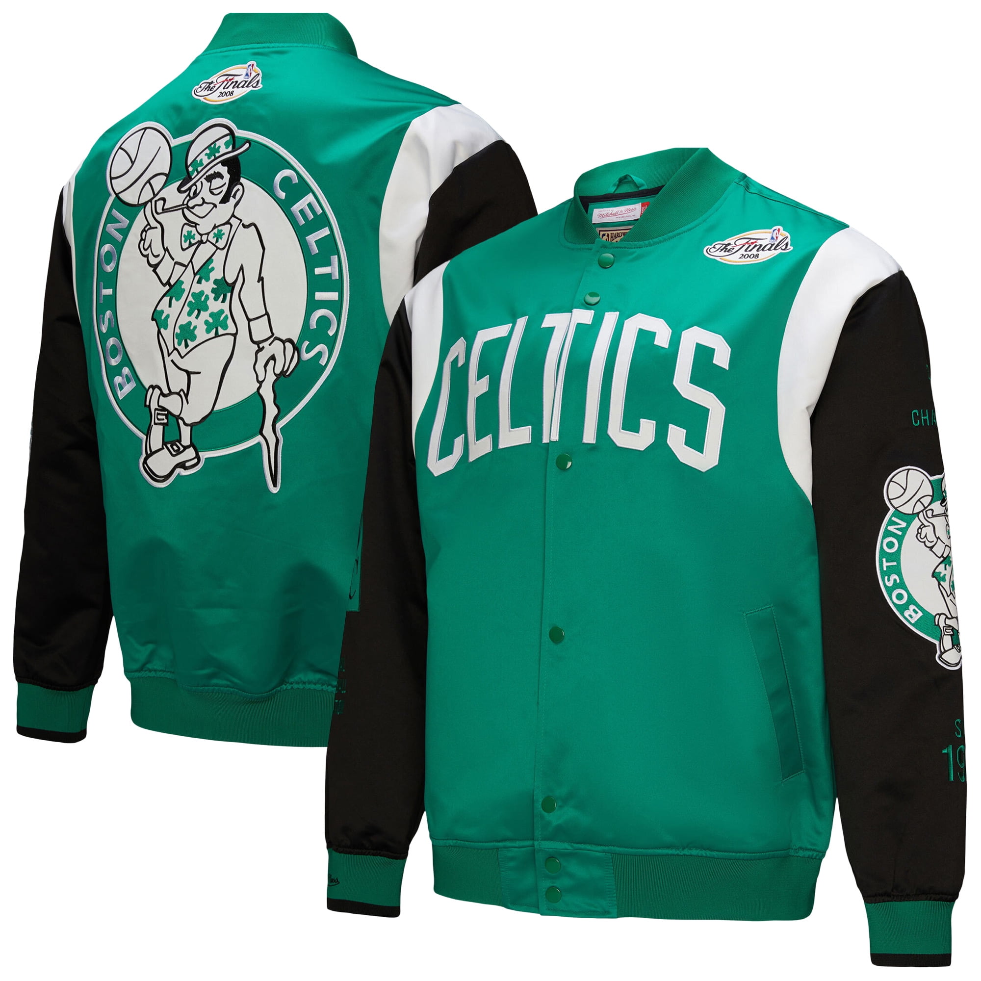 Unisex Mitchell & Ness Kelly Green Boston Celtics Vintage Team