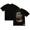 thumbnail image 1 of Unisex Mitchell & Ness Kevin Durant Black NBA Real Big Face Player T-Shirt, 1 of 3