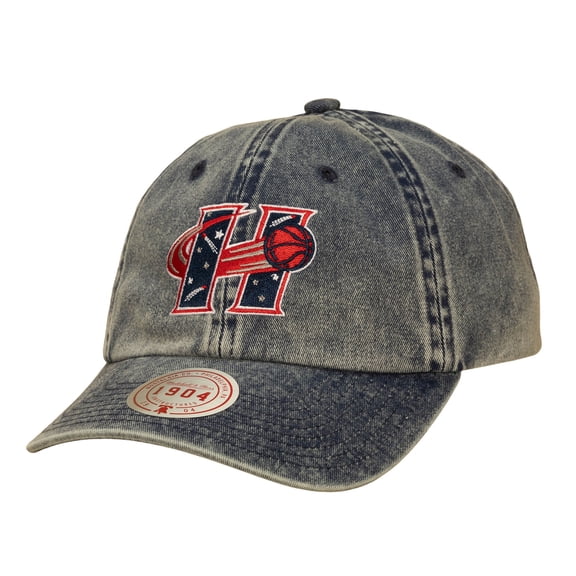 Unisex Mitchell & Ness Navy Houston Comets Legendary 1904 Strapback Adjustable Hat