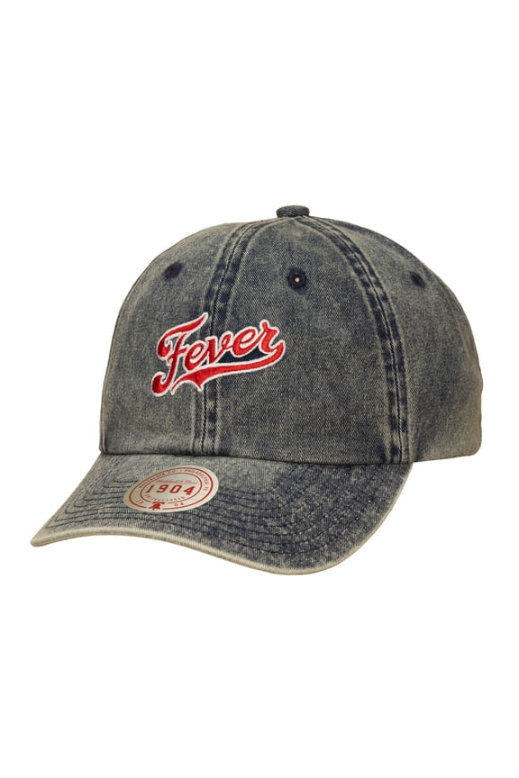 Unisex Mitchell & Ness Navy Indiana Fever Legendary 1904 Strapback Adjustable Hat