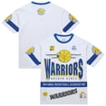 thumbnail image 1 of Unisex Mitchell & Ness  White Golden State Warriors Hardwood Classics Vintage Team Origins Premium T-Shirt, 1 of 6