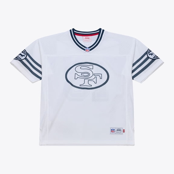 Unisex Mitchell & Ness x Levi's Joe Montana White San Francisco 49ers Legacy Jersey