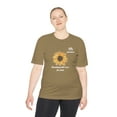 thumbnail image 1 of Unisex Moisture Wicking Tee, MABANA21 tee, blooming with love for mom, 1 of 4