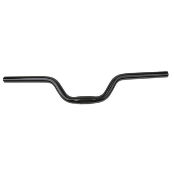 Unisex Mountain Bike Handlebars Bike Riser Handlebars 25.4mm Black