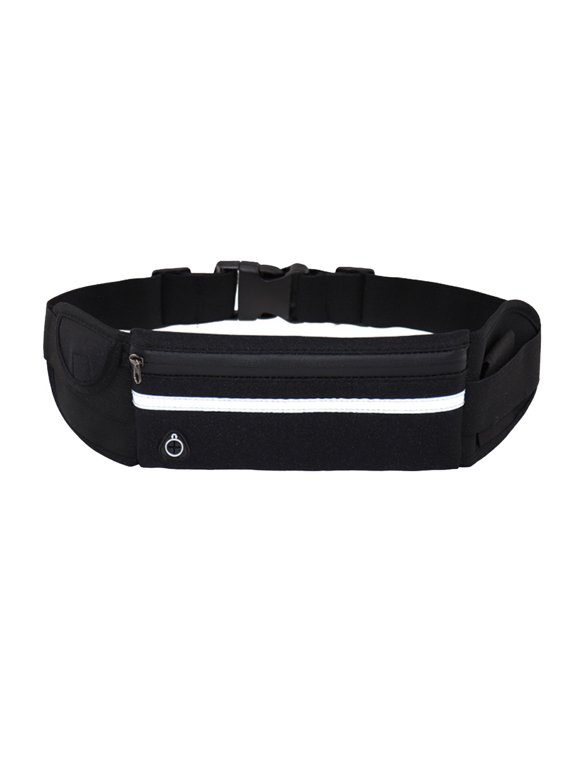 Unisex Multi-Function Running Waist Pack - Exercise Fanny Pack with Storage Pouch for Phone, Money, and Running Accessories - Waterproof Belt Bag for Workouts, Cycling, & Marathon Gear