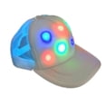 thumbnail image 1 of Unisex Multicolor LED Tucker White Baseball Cap, 1 of 1