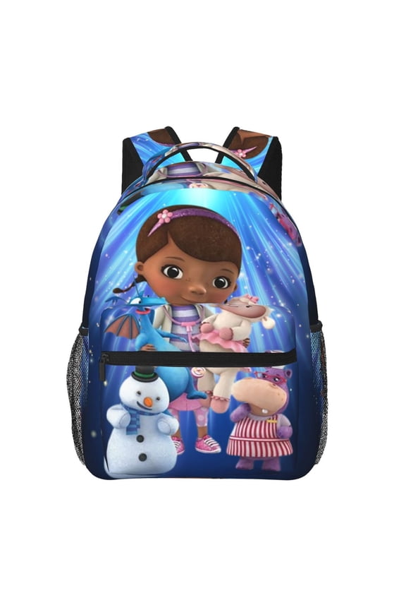 Unisex Multifunction Outdoor Durable Large Capacity Backpack Doc Cartoon Mcstuffins Laptop Backpacks Daypack Bookbag Travel Bag