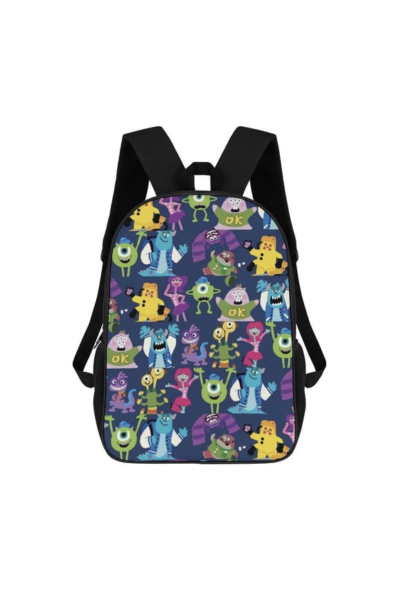 Unisex Multifunction Outdoor Durable Large Capacity Backpack Monsters Inc Laptop Backpacks Daypack Bookbag Travel Bag