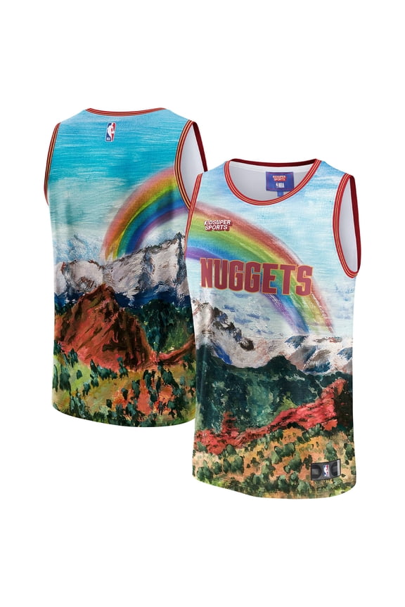 Unisex NBA & KidSuper Studios by Fanatics Blue Denver Nuggets Hometown Jersey