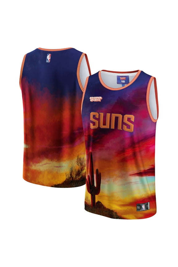 Unisex NBA & KidSuper Studios by Fanatics Red Phoenix Suns Hometown Jersey