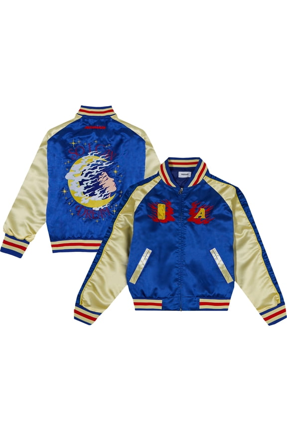 Unisex NBA x Authmade Blue/Cream Asian Pacific Islander Dreamer Full-Zip Jacket