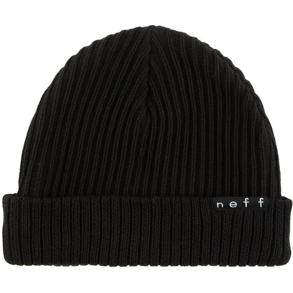 Unisex NEFF Fisherman  Beanie Black One Size Fits Most