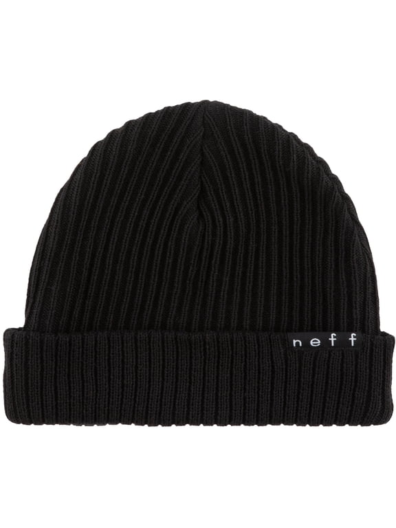 Unisex NEFF Fisherman Beanie Black One Size Fits Most
