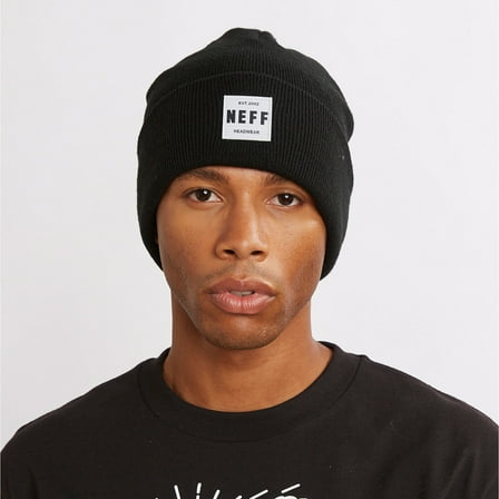 Unisex NEFF Lawrence Black  Beanie Black One Size Fits Most