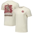 thumbnail image 1 of Unisex Natural Florida State Seminoles Hyper Local Statue Pattern T-Shirt, 1 of 3