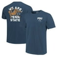 thumbnail image 1 of Unisex Navy Penn State Nittany Lions Hyper Local Blanket Toss Mascot T-Shirt, 1 of 3