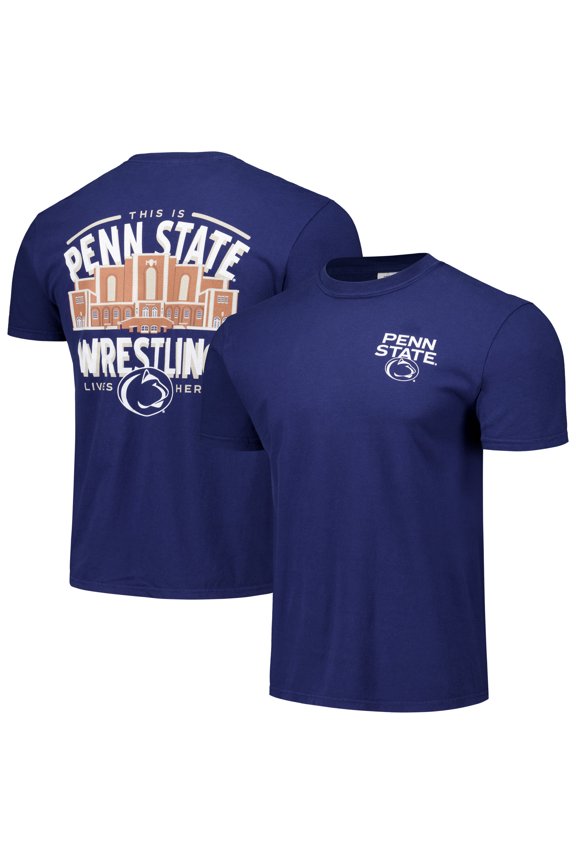 Unisex Navy Penn State Nittany Lions Hyper Local Wrestling Rec Hall T-Shirt